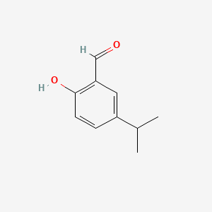 2-HYDROXY-5-ISOPROPYL-BENZALDEHYDE structure, CAS 68591-07-1