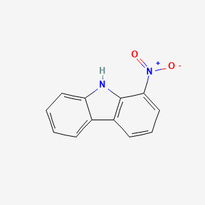 9H-Carbazole, 1-nitro- structure, CAS 31438-22-9