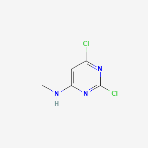 2,6-DICHLORO-N-METHYL-4-PYRIMIDINAMINE structure, CAS 32998-03-1