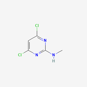 2,6-dichloro-N-Methyl pyriMidin-4-aMine structure, CAS 10397-15-6