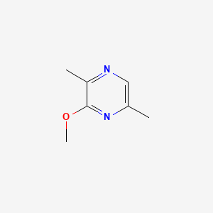 2-methoxy-3,6-dimethylpyrazine,3-methoxy-2,5-dimethylpyrazine structure, CAS 19846-22-1