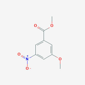 ethyl 3-methoxy-5-nitrobenzoate structure, CAS 78238-13-8