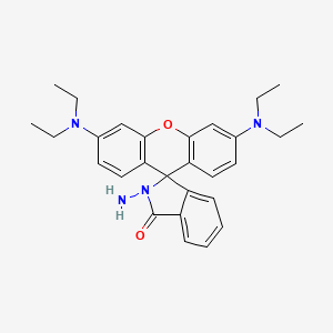 RHODAMINE B HYDRAZIDE structure, CAS 74317-53-6