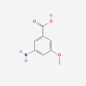3-AMINO-5-METHOXYBENZOIC ACID structure, CAS 74165-74-5