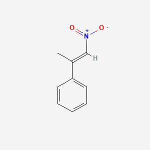 1-(1-nitroprop-1-en-2-yl)benzene structure, CAS 15795-70-7