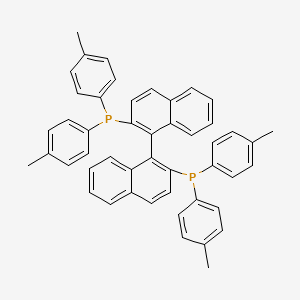 (S)-(-)-2,2'-BIS(DI-P-TOLYLPHOSPHINO)-1,1'-BINAPHTHYL structure, CAS 100165-88-6