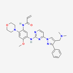 Lazertinib structure, CAS 1903008-80-9