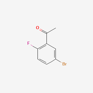 1-(5-BROMO-2-FLUOROPHENYL)ETHANONE structure, CAS 198447-89-3