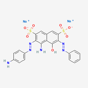 AMIDO GREEN BLACK B structure, CAS 5850-39-5