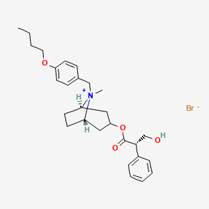 butropium bromide structure, CAS 29025-14-7