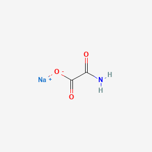 OXAMIC ACID SODIUM SALT structure, CAS 565-73-1
