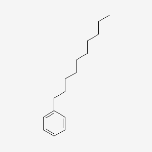 1-PHENYLDECANE structure, CAS 104-72-3