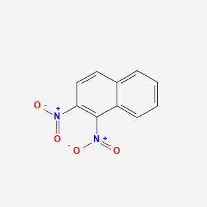 DINITRONAPHTHALENE structure, CAS 27478-84-8