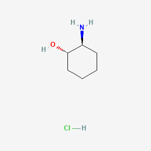 trans-2-Aminocyclo hexanol hydrochloride structure, CAS 13374-30-6