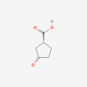 3-oxocyclopentanecarboxylic acid structure, CAS 13012-38-9