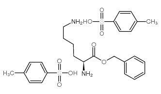 H-LYS-OBZL 2 P-TOSYLATE structure, CAS 16259-78-2