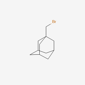 1-(BROMOMETHYL)ADAMANTANE structure, CAS 14651-42-4