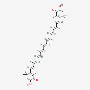 ASTAXANTHIN structure, CAS 7542-45-2