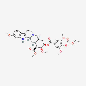 SYROSINGOPINE structure, CAS 84-36-6