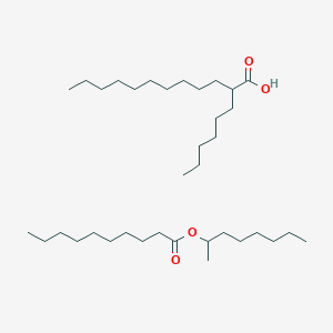 2-OCTYL DECANOIC ACID/2-HEXYL DODECANOIC ACID structure, CAS 85404-83-7