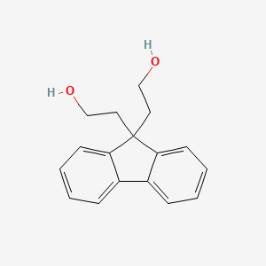 9,9-bis(2-hydroxyethyl)fluorene structure, CAS 203070-78-4