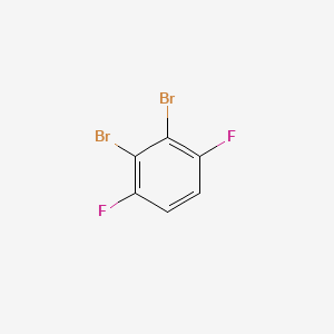 2,3-DibroMo-1,4-difluorobenzene structure, CAS 179737-33-8