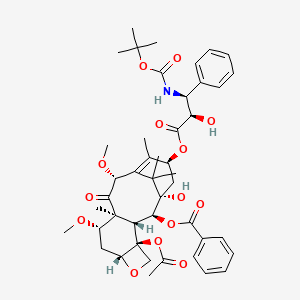 Cabazitaxel structure, CAS 183133-96-2