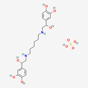 HEXOPRENALINE SULPHATE structure, CAS 32266-10-7