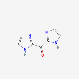 BIS-(1H-IMIDAZOL-2-YL)-METHANONE structure, CAS 64269-79-0