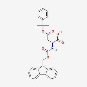 FMOC-ASP(O-2-PHIPR)-OH structure, CAS 200336-86-3