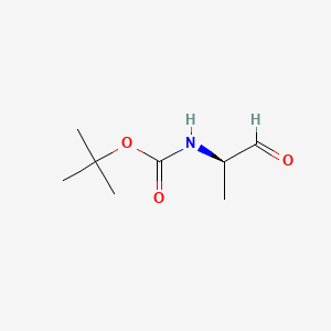 Boc-D-Ala-aldehyde structure, CAS 82353-56-8