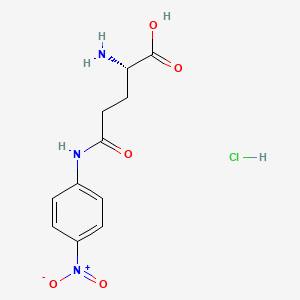 L-GLUTAMIC ACID GAMMA-(P-NITROANILIDE) HYDROCHLORIDE structure, CAS 67953-08-6