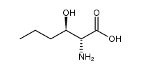 (2R,3R)-2-AMINO-3-HYDROXY-HEXANOIC ACID structure, CAS 59286-26-9