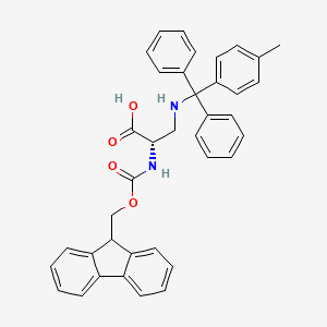 FMOC-DAP(MTT)-OH structure, CAS 654670-89-0