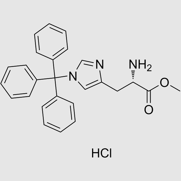 H-His(Trt)-OMe · HCl structure, CAS 32946-56-8