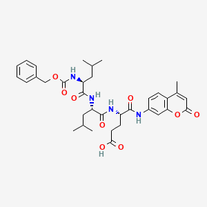 Z-LEU-LEU-GLU-AMC structure, CAS 348086-66-8