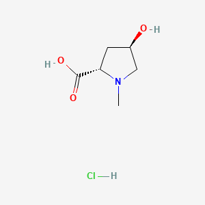 N-Me-Hyp-OH·HCl structure, CAS 89771-43-7