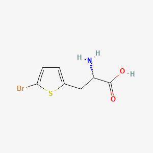 L-2-(5-Bromothienyl)alanine structure, CAS 154593-58-5