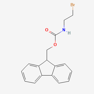 2-(FMOC-AMINO)ETHYL BROMIDE structure, CAS 340187-12-4