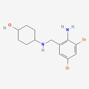 AMbroxol EP IMpurity D structure, CAS 107814-37-9