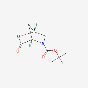 BOC-4-HYDROXY-L-PYRROLIDINE LACTONE structure, CAS 113775-22-7