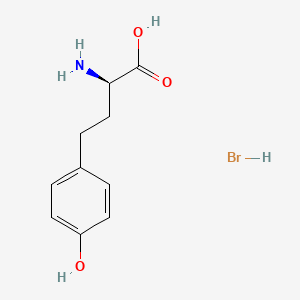 D-HOMOTYROSINE HYDROBROMIDE structure, CAS 185617-14-5