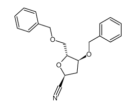 α-4,5-dibenzoyl-2-cyano-D-deoxyribrate structure, CAS 226232-74-2