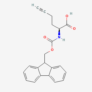FMoc-Hpg-OH structure, CAS 942518-21-0