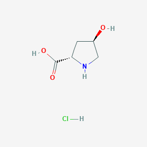 Trans-4-Hydroxy-L-proline Hydrochloride structure, CAS 32968-78-8