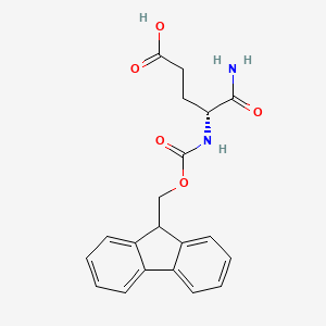 FMOC-alpha-glutaMine structure, CAS 292150-20-0