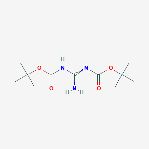 1 3-BIS(TERT-BUTOXYCARBONYL)GUANIDINE structure, CAS 154476-57-0