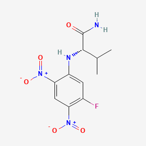 FDNP-VAL-NH2 structure, CAS 132679-61-9