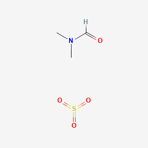 N,N-DIMETHYLFORMAMIDE SULFUR TRIOXIDE COMPLEX structure, CAS 29584-42-7