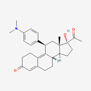 Ulipristal structure, CAS 159811-51-5